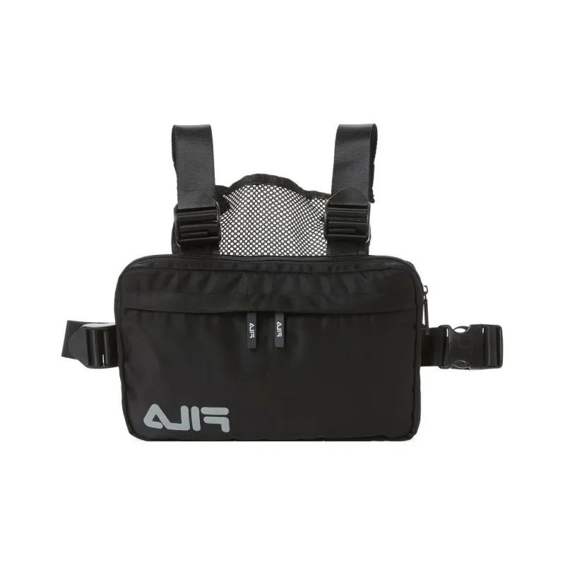 FILA Polyester Nylon Sling Bag Regular Men's Black-1
