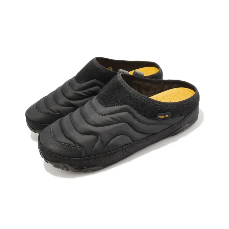 Teva Too Wow Reember Terrain Closed Toe Slippers Unisex Black-3