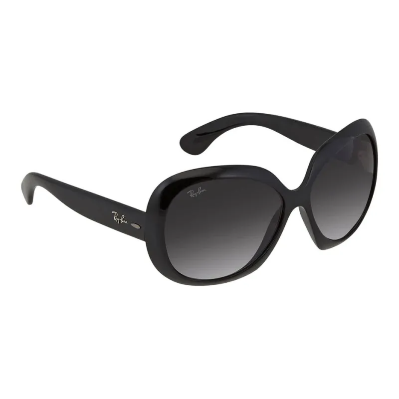 RayBan Irregular Shape Sunglasses Women's Black-0