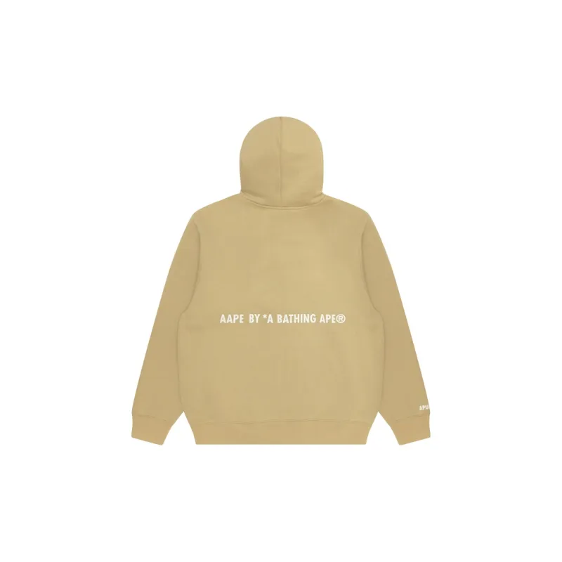 Aape Logo print Zip up Hoodie-4
