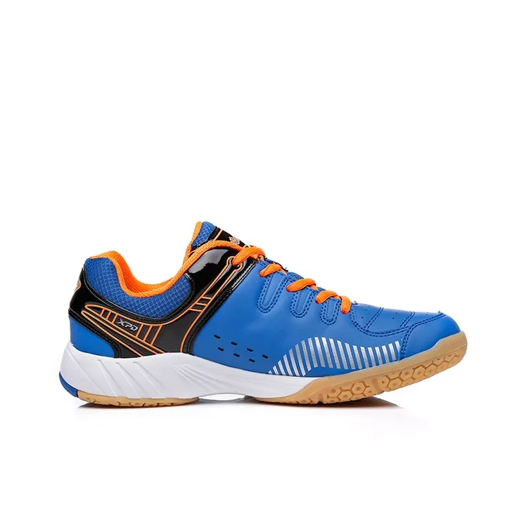 XPD Badminton Shoes Unisex Low Top Neon Green/Royal Blue-8