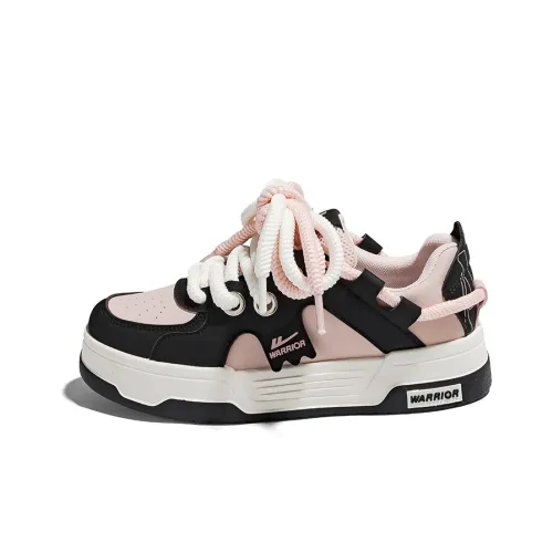 WARRIOR Skateboard Shoes Women's Low-Top Pink