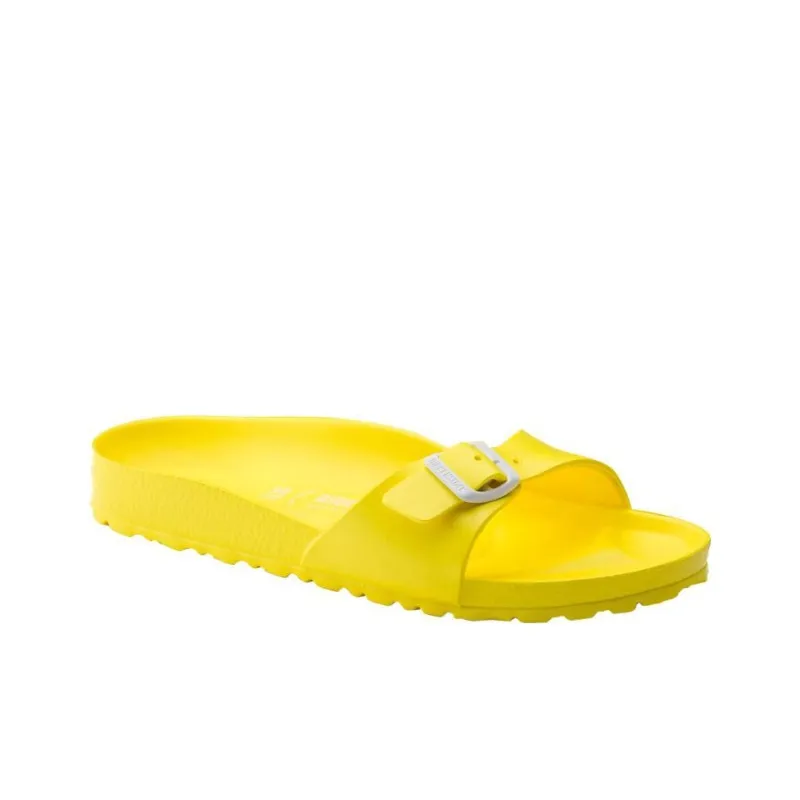 Birkenstock Slip Resistant Antibacterial Slide Slippers Women's Neon Yellow-1