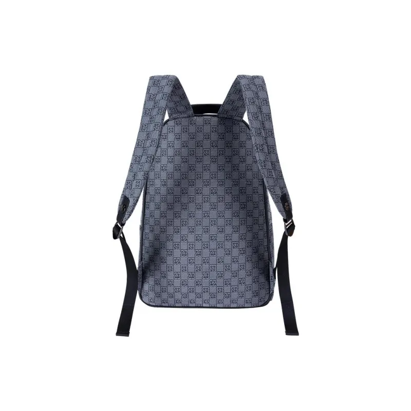 Jordan Polyester Backpack Medium Size Unisex Gray/Smoke Gray-2