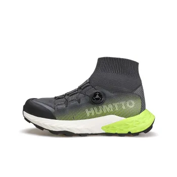 HUMTTO High Top Outdoor Shoes Men's Gray Fruit Green