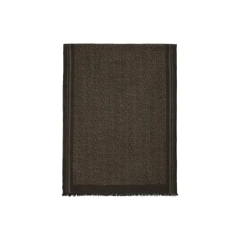 GIORGIO ARMANI Knit Scarves Men's Brown