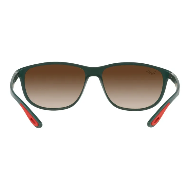 RayBan Square Sunglasses Unisex Green-3