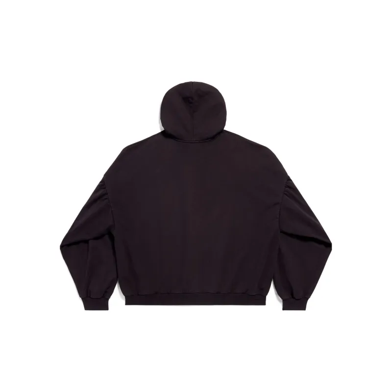 Balenciaga Sweatshirt Loose Fit Style Women's Black-1