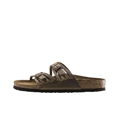 Birkenstock Slide Slippers Women's Brown