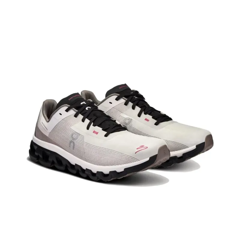 On Women's Cloudflow 4 Distance 'White Black' Women's-2