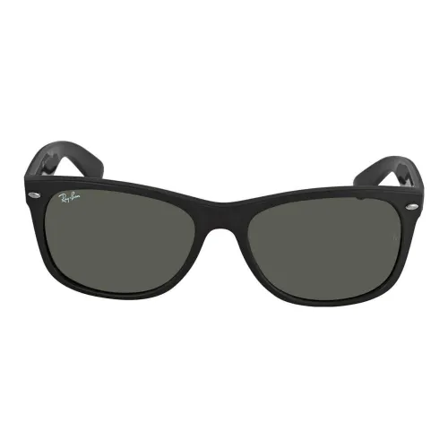 RayBan Plastic Square Sunglasses Unisex Black