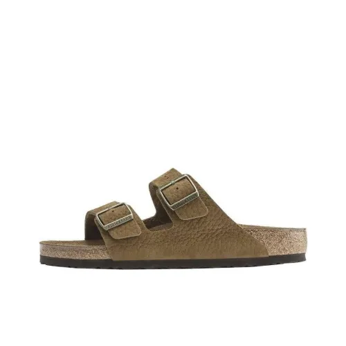 Birkenstock Arizona Series Slide Slippers Men Desert Bak Tea