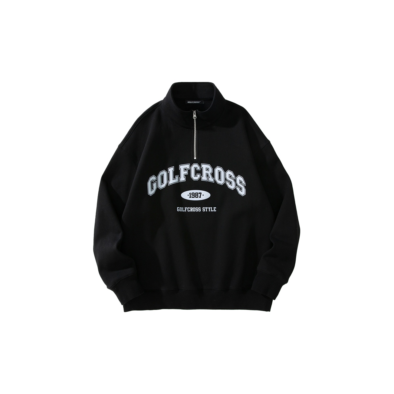 GOLFCROSS Sweatshirts Unisex Black L - POIZON