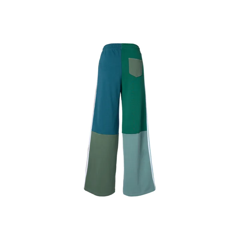 Adidas Originals Clover X KSENIASCHNAIDER Co branded Series Knitted Sweatpants Women's Ocean Green-2