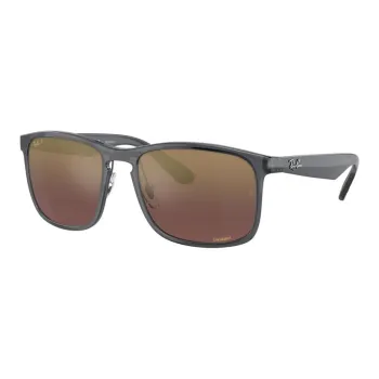 RayBan Irregular Shape Sunglasses Men's Black