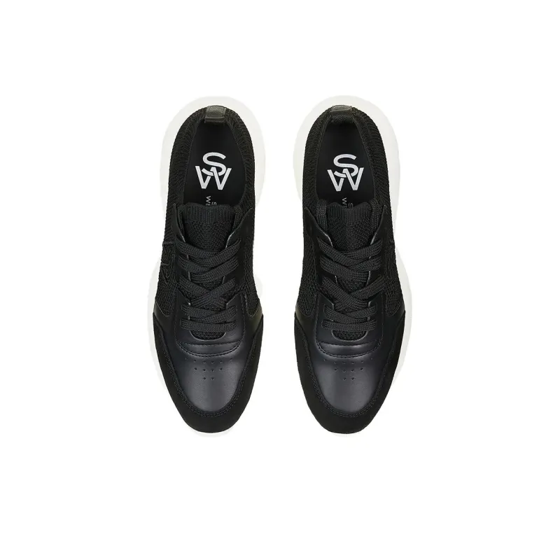 stuart weitzman 505 Mesh Sneakers-4