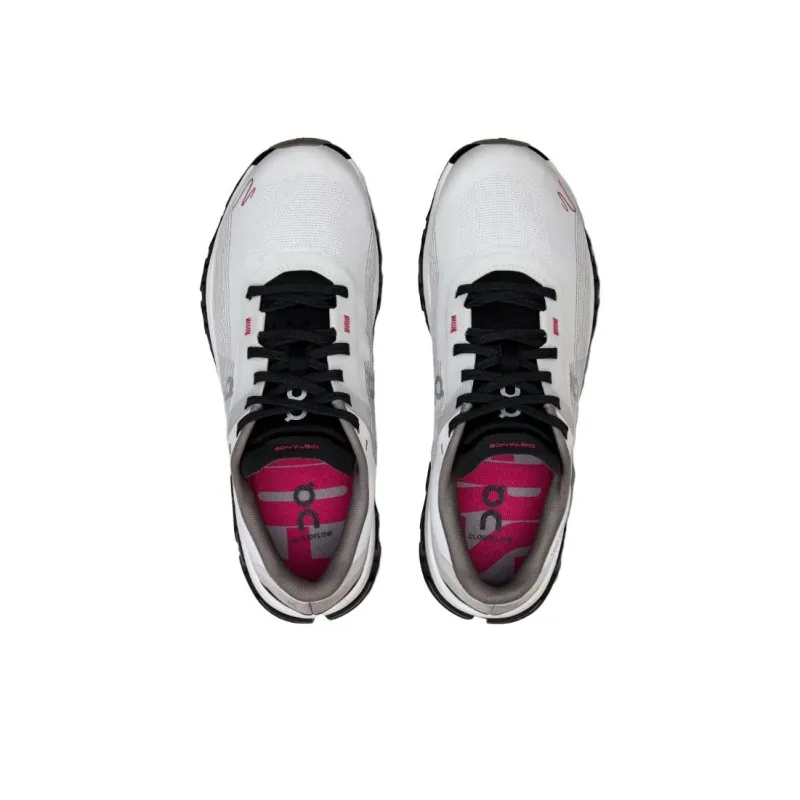 On Women's Cloudflow 4 Distance 'White Black' Women's-3