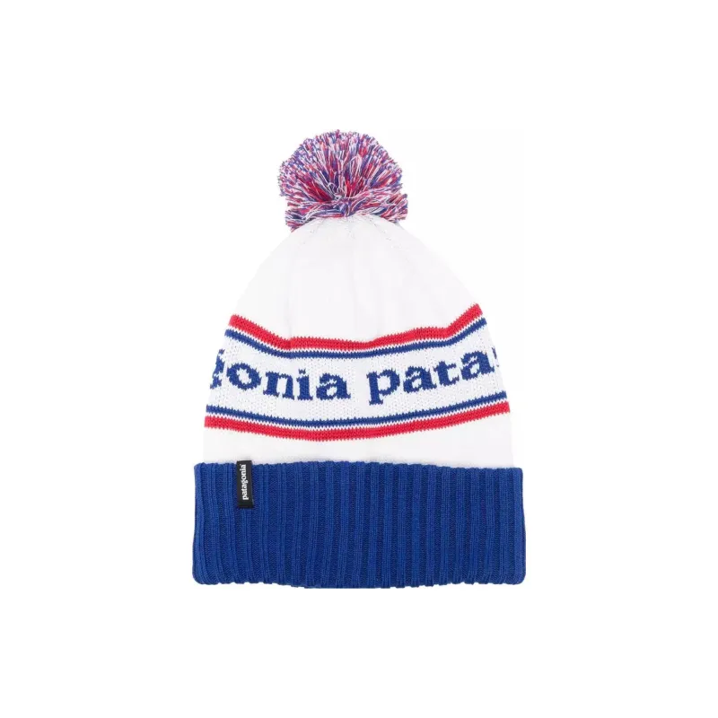 Patagonia Logo intarsia Bobble Beanie-0