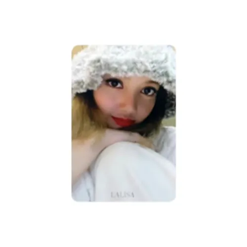 YG Entertainment BLACKPINK LISA SOLO Album[LALISA]APPLEWOOD Special Gift Card Celebrity Cards