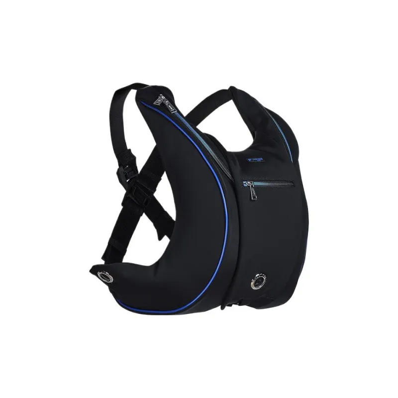 FILA FUSION TEAM WANG Design Collaboration Fabric Backpack Regular Unisex Pitch Black-1