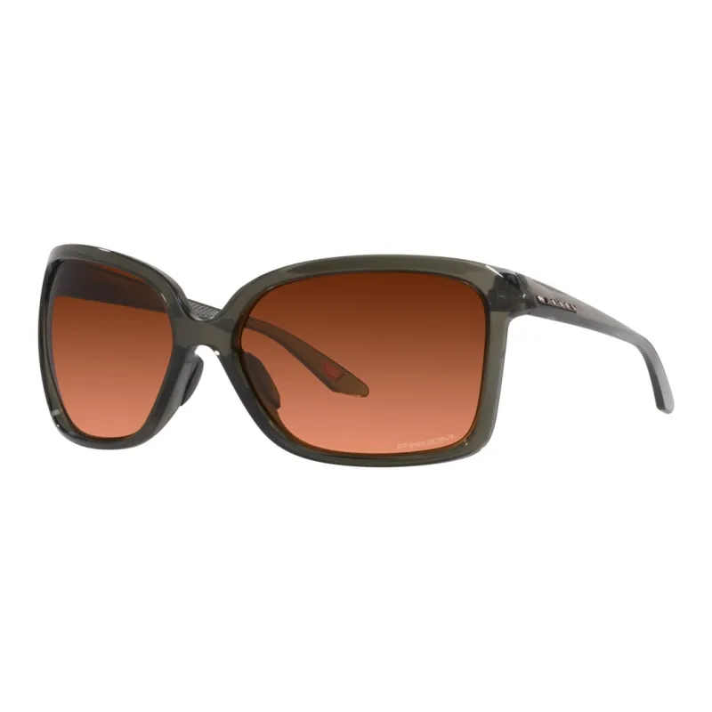 Oakley Plastic Irregular Shape Sunglasses Women's Gray-0
