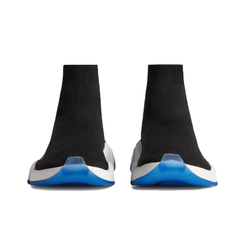 Balenciaga Speed 2.0 Clear Sole Black White Blue-3