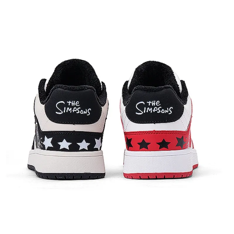 The Simpsons Low Top Skateboard Shoes Unisex-15