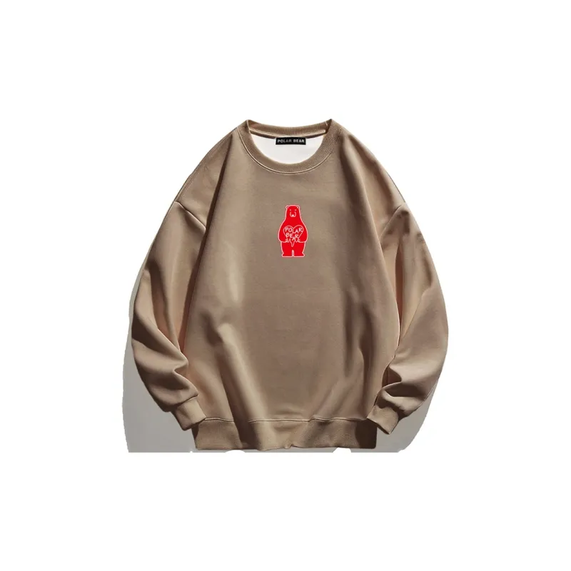 POLAR BEAR Loose Fit Drop Shoulder Sweatshirt Unisex-8