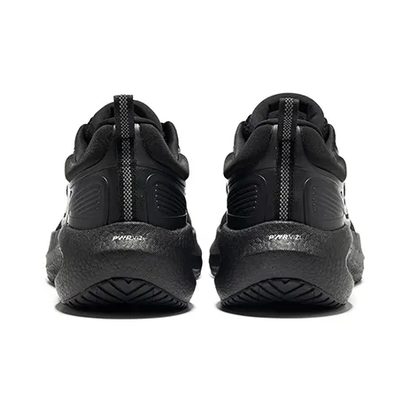 Saucony Surge 3 Cushioning Support Low Top Running Shoes Unisex Black-3
