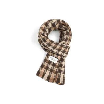 Youyoulan Faux Cashmere Knit Scarves Unisex