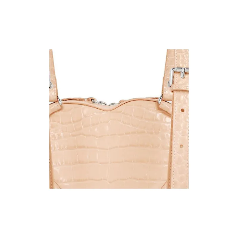 Vivienne Westwood Calfskin Backpack Mini Women's Cream Pink-3