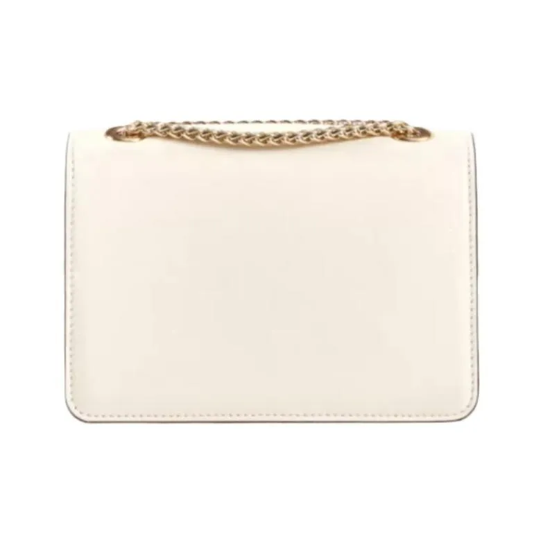 Strathberry Cow Leather Small Square Bag, Crossbody Bag, Shoulder Bag Mini Women's Vanilla White-3
