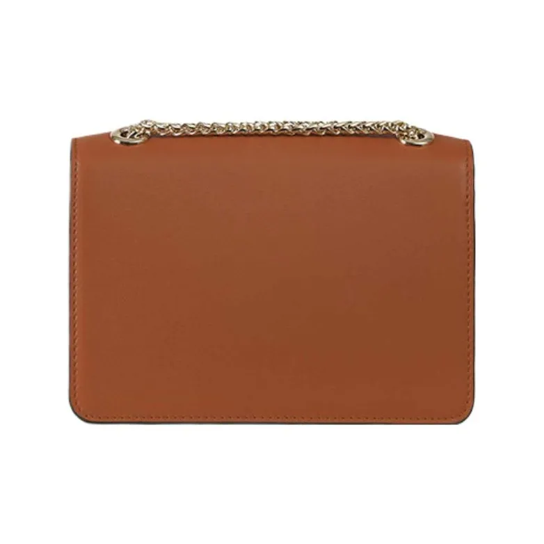 Strathberry Cow Leather Small Square Bag Crossbody Bag Shoulder Bag Mini Women's Caramel-2