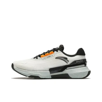 Anta Cushioning Wear Resistant Low Top Training Shoes Men's White Green