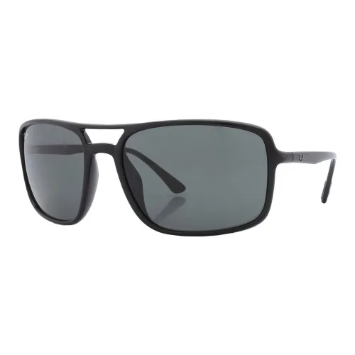 RayBan Rectangular Sunglasses Unisex Black