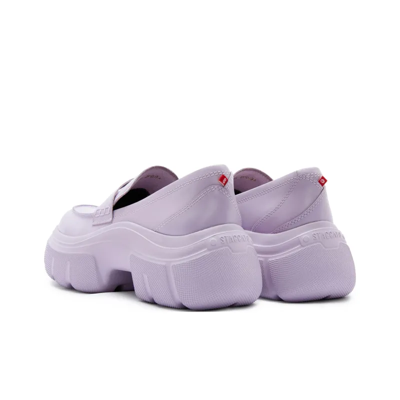 CHOUQINGNIAN x Staccato Spring Painting With Good Luck Shiny Loafers 5.5cm Women's-10