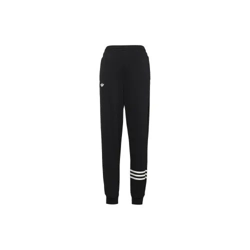 Adidas Knitted Sweatpants Women's Black