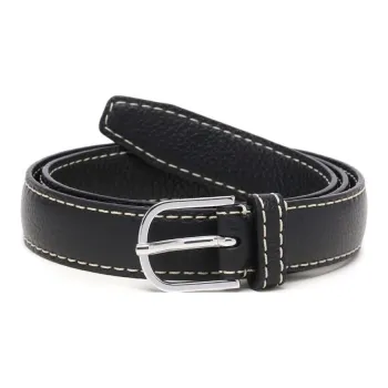 TOTEME Stitch Detailed Buckled Belt