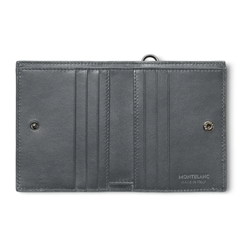 MONTBLANC M_Gram 4810 Leather Wallet Regular Men's Elegant Gray-2