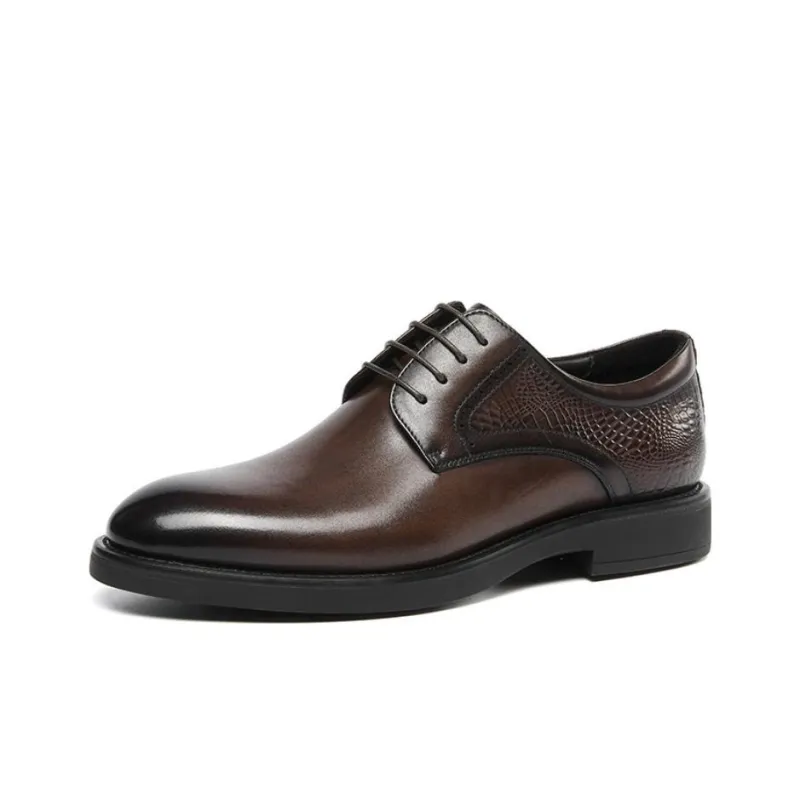 STEVE MADDEN Dress Shoes Men Low Top Black/Brown-5