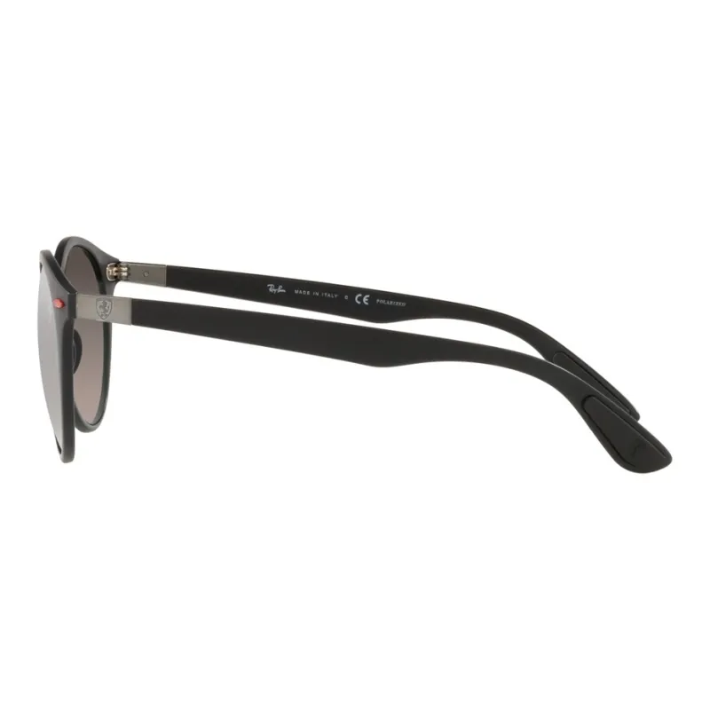 RayBan Round Sunglasses Unisex Black-2