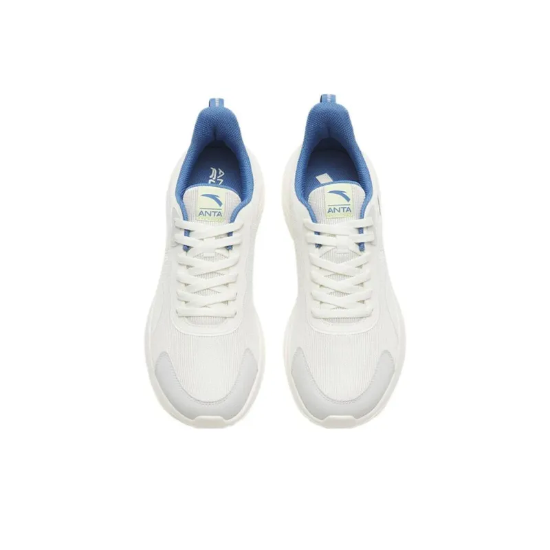 Anta Wear resistant And Lightweight Low Top Shoes Men's White-2