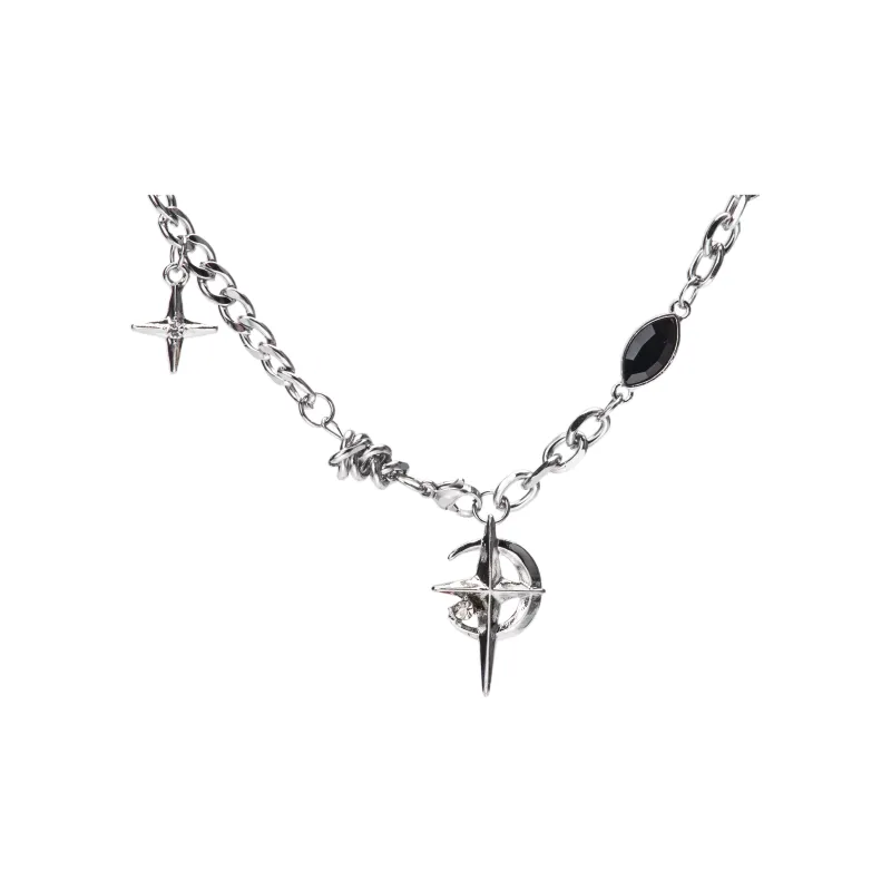 BLESSED BULLET Titanium Steel Necklaces Unisex-0