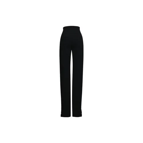 Le Fame Casual Pants Women's Black