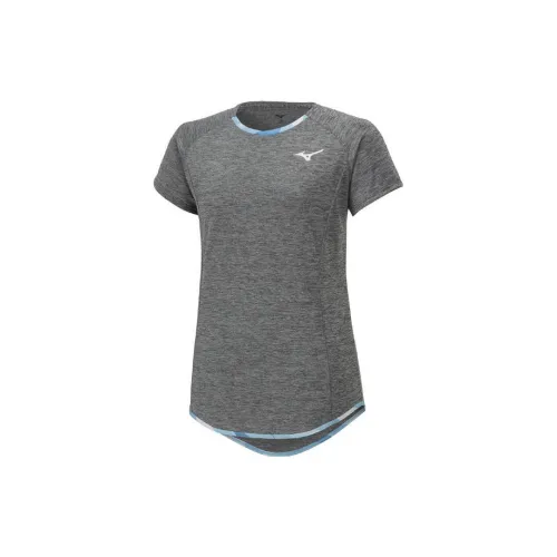 Mizuno T-Shirts Women's Gray