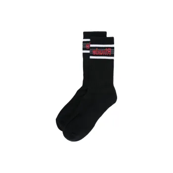 RHUDE Mid-Calf Socks Men's Black