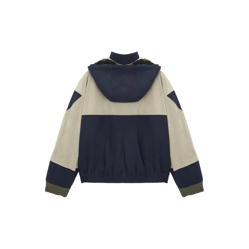 UNVESNO Jacket Unisex Navy Blue-1