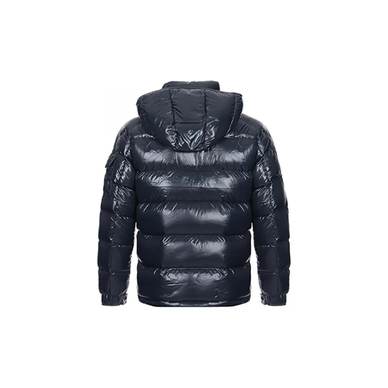 Moncler Maya Hooded Puffer Shiny Jacket-1
