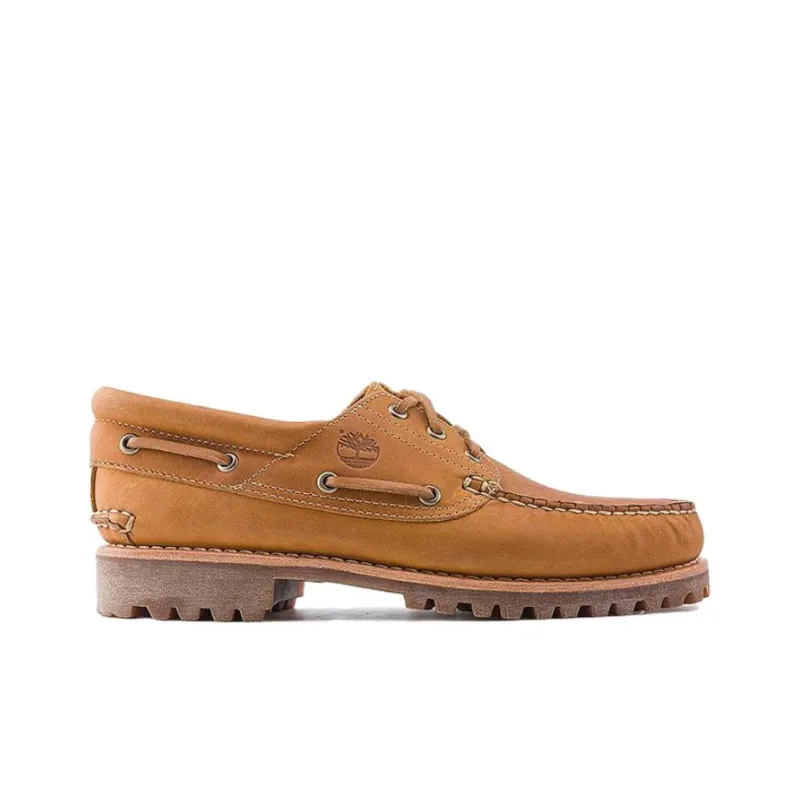 Timberland Authentics 3 Eye Leather Boat Shoes-1