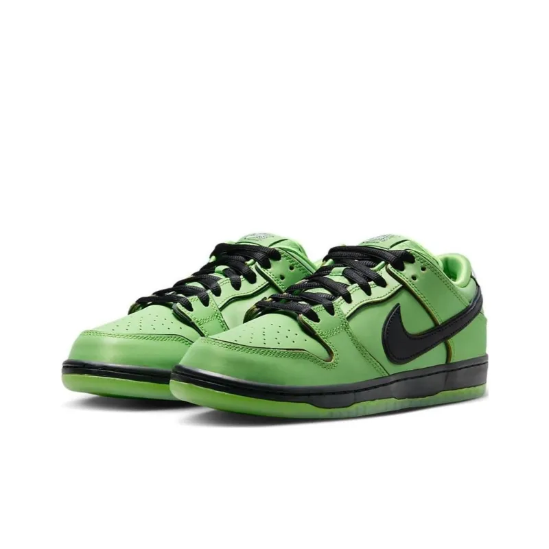 The Powerpuff Girls X Nike SB Dunk Low 'Buttercup'-2